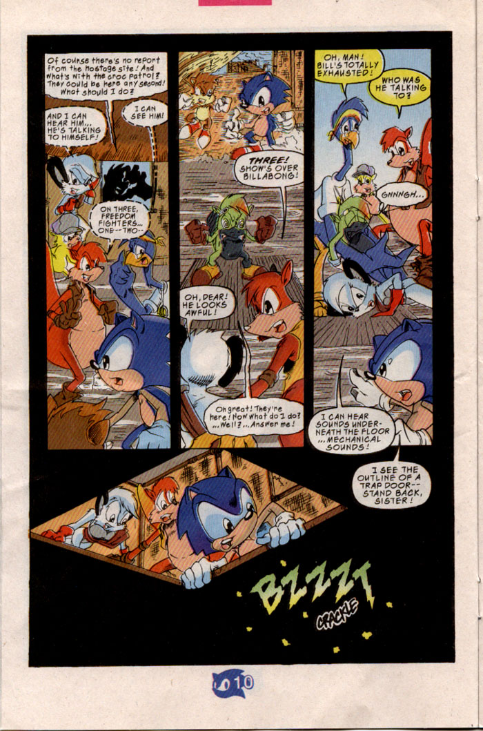 Sonic - Archie Adventure Series August 1998 Page 11